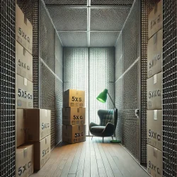 Depotrum 26,4 m3 - 12 m2 BxDxH 200x600x220 cm